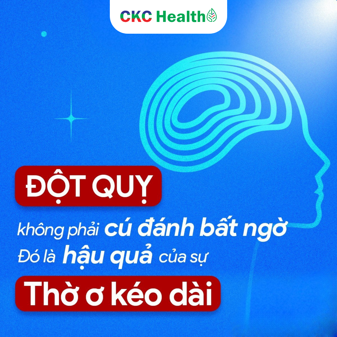 ĐỘT QUỴ KHÔNG PHẢI CÚ ĐÁNH BẤT NGỜ – MÀ LÀ HẬU QUẢ CỦA SỰ THỜ Ơ VỚI SỨC KHỎE